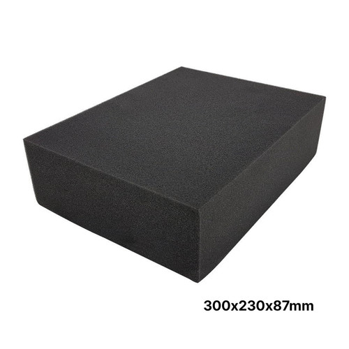 Foam insert block 300x230x87mm - foam,