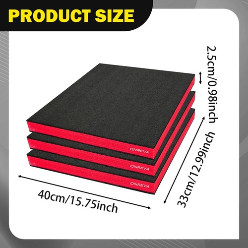Piece tool box foam inserts - foam,